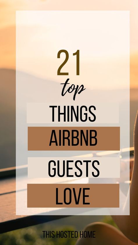 things airbnb guests love Lake Airbnb Ideas, Airbnb Amenities Ideas, Air Bnb Design Ideas, Unique Airbnb Ideas, Airbnb Management, Airbnb Amenities, Guest Welcome Baskets, Renting Out Your House, Boutique Motel