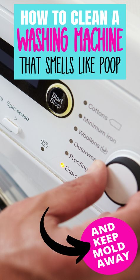 How To Get Smell Out Of Washing Machine, Mildew Smell Out Of Washing Machine, Washing Machine Smells Bad, Cleaning Your Washing Machine, Washing Machine Cleaning Hacks, How To Clean Washing Machine, Stinky Washing Machine, Washer Smell, Washing Machine Smell