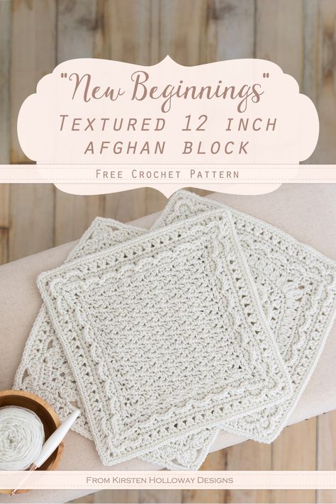 Motifs Afghans, Afghan Squares, Crochet Pattern Instructions, Granny Square Crochet Patterns Free, Crochet Blanket Designs, Crochet Bedspread, Crochet Blocks, Afghan Crochet, Haken Baby