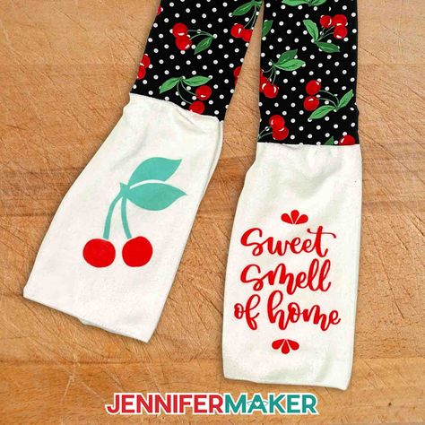 Kitchen Boas, Country Store Ideas, Kitchen Apron Design, Kitchen Scarf, Kitchen Towels Diy, Dish Towel Crafts, Kitchen Boa, Sublimation For Beginners, Kitchen Towels Crafts