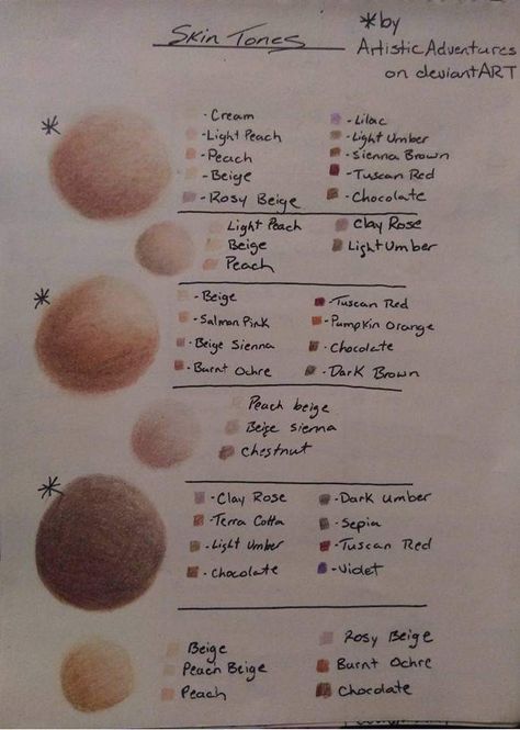 Watercolor Skin Tones, Skin Tone Chart, Colored Pencil Art Projects, Blending Colored Pencils, Prismacolor Art, Drawing Hair Tutorial, Colored Pencil Tutorial, Coloring Tips, Skin Colors