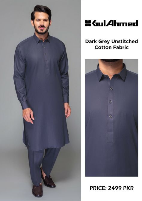 Gul Ahmed sale | Gul Ahmed Cotton Unstiched Men's | Gul Ahmed Cotton | Grey Color Shalwar kameez Gul Ahmed, Ring Men, Shalwar Kameez, Grey Color, Gray Color, Rings For Men, Cotton Fabric, Ring, Mens Tshirts