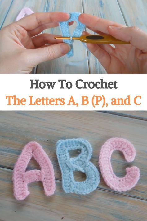 In this video, I show you how to crochet the letters A, B, and C. These letters are designed to be crocheted in one piece without the need for sewing. You will see that you will find all the letters of the alphabet. You will be able to create the name you want easily. #urbakicrochet #crochet #letterscrochet #letters #easycrochet #crochetpatterns How To Crochet Letters, Crochet Names Ideas, Crochet Patterns Stitches, Crochet Alphabet Letters, Crochet Figures, Crochet Letters Pattern, Crochet Numbers, Crochet Alphabet, Crochet Letters