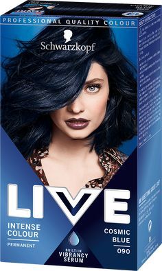 LIVE Colour Hair Dye from Schwarzkopf Black Blue Hair, Blue Black Hair Dye, Blue Hair Dye, Schwarzkopf Hair Color, Schwarzkopf Color, Dyed Hair Blue, Blue Black Hair, Blue Ombre Hair, Dark Blue Hair