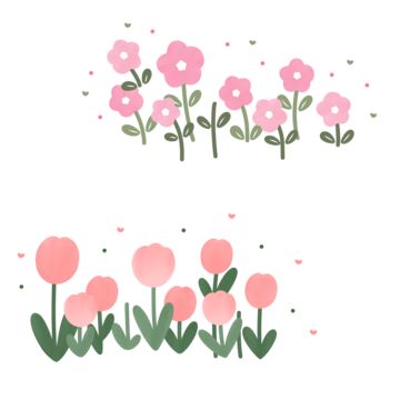 Flower Cute Drawing Cartoon, Cute Spring Stickers, Cute Flower Drawing Aesthetic, Spring Stickers Aesthetic, Tulips Stickers, Chibi Flower, Cute Flower Cartoon, Tulip Cartoon, Cute Flower Stickers