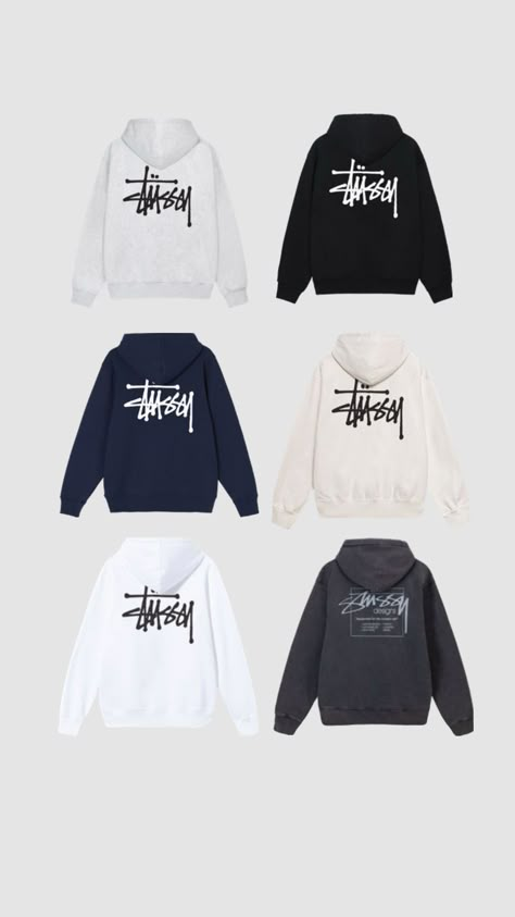 Stussy hoodie Y2k Outfits Aesthetic, Stussy Hoodie, Design Jersey, Christmas T Shirt Design, Trendy Hoodies, Stockholm Fashion, Winter Fits, Simple Trendy Outfits, Christmas T Shirt