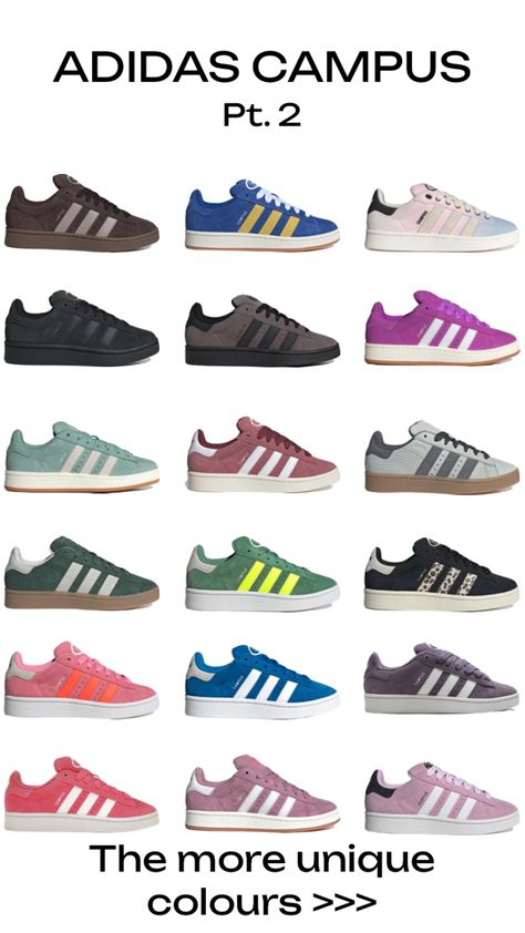 Adidas campus 00s unique colours >>> Campus 00, 00s Style, Adidas Campus 00s, Unique Colours, Adidas Campus, Shoe Inspo, Shoes Booties, Unique Colors, Everyday Outfits