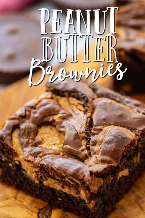 Boxed Brownies With Peanut Butter, Brownie Recipes With Peanut Butter, Peanut Butter Brownies Box Recipes Easy, Best Peanut Butter Brownies, Peanut Butter Swirl Brownies Box Recipes, Brownie Recipes Peanut Butter, Chocolate Peanut Butter Brownies Easy, Chocolate And Peanut Butter Brownies, Peanutbutter Brownie Recipes