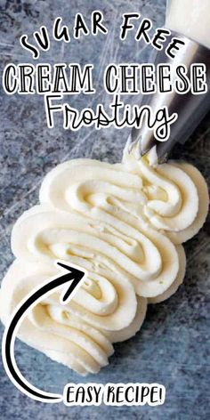 With only 4 ingredients, this Low Carb Sugar Free Cream Cheese Frosting will be come your go to when you are needing a quick and easy low carb sugar free frosting! #keto #frosting #lowcarb #sugarfree #icing #recipe Keto Cupcake Frosting, Keto Cream Cheese Frosting Recipes, Low Carb Cream Cheese Frosting, Sugar Free No Carb Desserts, Keto Frosting Cream Cheese, Low Cal Cream Cheese Frosting, Pumpkin Spice Naan Dippers® With Cream Cheese Dip, Keto Cream Cheese Frosting Easy, Healthy Sugar Cookie Frosting