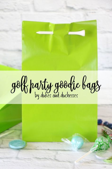 Golf Favors Ideas, Mini Golf Birthday Party Favors, Golf Outing Swag Bag Ideas, Golf Gift Bags Ideas, Golf Tournament Gifts Favors, Mini Golf Party Invitations, Golf Tournament Gift Bag Ideas, Golf Themes For Ladies, Mini Golf Birthday Party For Kids