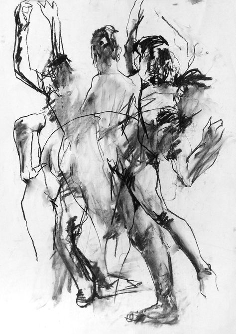 Gesture Drawing Charcoal, Gestural Figure Drawing, Charcoal Drawings Of People, Experimental Charcoal Drawing, Movement In Drawing, Charcoal Figure Drawing Sketches, Charcoal Drawing Abstract, Draw Movement, Life Drawing Charcoal