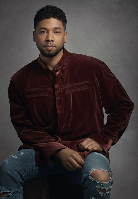 Jussie Smollett as Jamal Lyon Jamal Lyon, Brian Mcknight, Empire Season, Jussie Smollett, Mirror Image, Stiletto Nails, Brown Skin, Lyon, Black Men