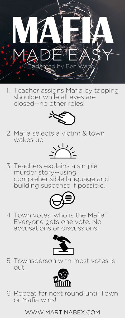 Play Mafia in language classes with this simplified version of the game--perfect for TPRS classes because of the CI it delivers!! How To Play Mafia Game, Drama Games Middle School, Mafia Game, High School French, Spanish Games, Ap Spanish, High School Spanish, Learn Mandarin, French Classroom