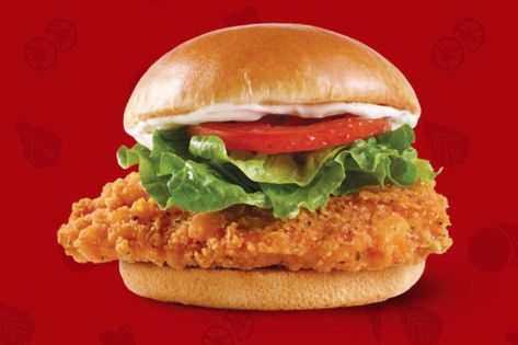 Spicy Chicken Burger, Wendys Spicy Chicken, Burger Ingredients, Grilled Chicken Sandwich Recipes, Spicy Chicken Sandwich, Chicken Sandwich Recipe, Spicy Grilled Chicken, Spicy Chicken Sandwiches, Spicy Chicken Recipes