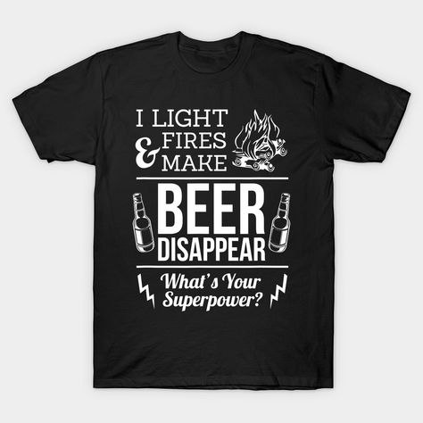 Beer Sayings, Funny Camping, Beer Fest, Drinking Quotes, Drinking Party, Alcohol Gifts, Camping Humor, Gaming Merch, Drinking Humor