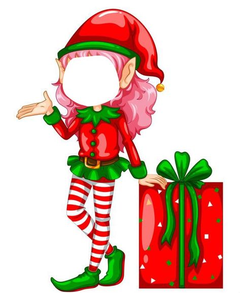 Montaje fotografico elfo - Pixiz Elf Cartoon, Elf Yourself, Photo Cutout, Christmas Cutouts, Diy Christmas Decorations Easy, Office Christmas Decorations, Christmas Classroom, Office Christmas, Christmas Drawing