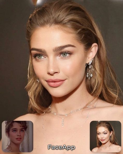 Face App Celebrities Mixed, Storyboard Characters, Jessica De Gouw, Face App, Mary Sue, Brooke Shields, Blonde Boys, Natural Blondes, Retro Hairstyles