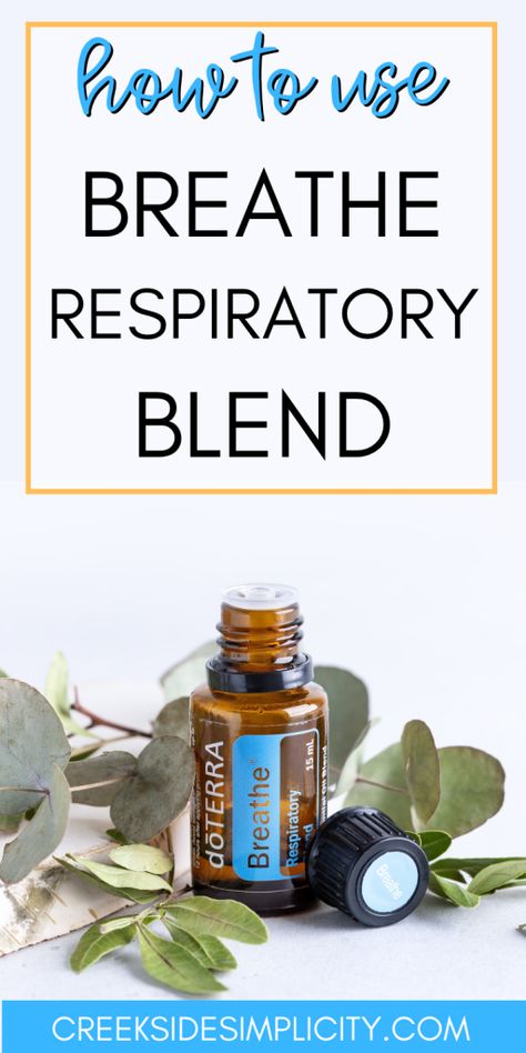 Essential Oil Blends For Respiratory, Doterra Respiratory Blend Diffuser, Breathe Oil Blend, Essential Oils For Shortness Of Breath, Diy Breathe Essential Oil Blend, Essential Oils Breathe Easy, Doterra Breathe Rollerball Recipe, Essential Oils To Help Breathing, Doterra Breathe Diffuser Blends