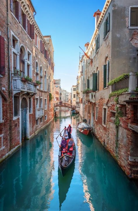 Canal in Venice, Italy royalty free stock images City Scape Art, Venice Italy Aesthetic, Pictures Of Venice, Environment References, Venice Italy Photography, Venice Gondola, Italy Street, Venice Canals, Italy Sicily