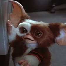 Gizmo the Mogwai cute!!!!!!!!!!! Gremlins Art, Gizmo Gremlins, Pisces Moon, Goofy Ahh, Arte Horror, Gremlins, Cute Creatures, Old Movies, Movie Characters