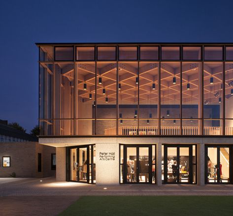 Timber Architecture, Timber Roof, Timber Ceiling, Timber Structure, Green Architecture, Performing Arts Center, Cultural Architecture, Roof Structure, Community Center