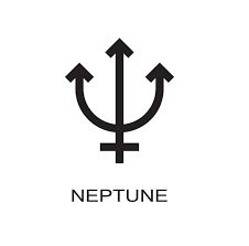 Pisces Neptune Tattoo, Neptune Tattoo Pisces, Neptune Symbol Tattoo, Neptune Glyph Tattoo, Neptune Tattoo, Neptune Symbol, Glyph Tattoo, Pisces Tattoos, Alchemic Symbols