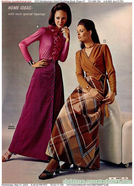 70’s Fashion Women, Dresses 70s, 1970s Fashion Women, Formal Fashion Women, 1970s Women, 60s 70s Fashion, 60s And 70s Fashion, 70s Inspired Fashion, Woman Outfit