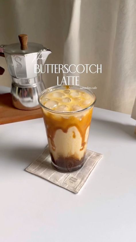 Butterscotch Latte, Butterscotch Coffee, Butterscotch Recipes, Coffee Food Truck, See Ya, Home Cafe, Coffee Recipes, Coffee Break, Food Truck