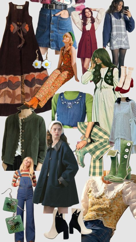 My dream #KG#stylebox haul ⭐️ #funky #ecclectic #70s #thrift #fashion #style #moodboard #dreamthrift #rad #groovy Style Moodboard, Thrift Haul, Thrift Fashion, My Dream, Mood Board, Clothes