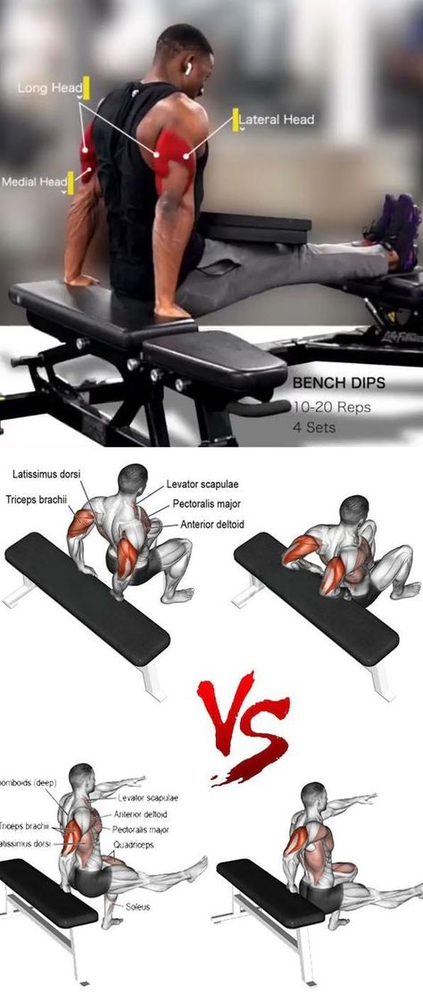 Bench Dips, Chest Workout Routine, Tricep Dips, Chest Workouts, Triceps Workout, Bodyweight Workout, Arm Workout, Weight Training, Fitness Lifestyle