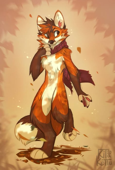 Fantasy Wolves, Fox Character, Anthro Art, Fox Drawing, Trash Bin, Anime Animals, Fox Art, Human Art, Wolves