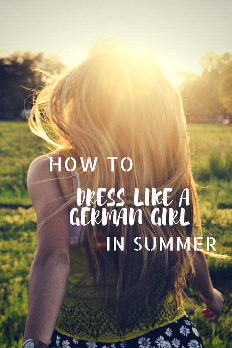 Tips and tricks on how to dress like a german girl in summer! Hint: It involves german culture tips! German Vacation Outfits, Germany Fashion Outfits, German Fashion Women Street Style Summer, German Outfits Women Modern, German Womens Fashion, German Summer Outfits, German Fashion Women, German Style Fashion, German Outfits Women