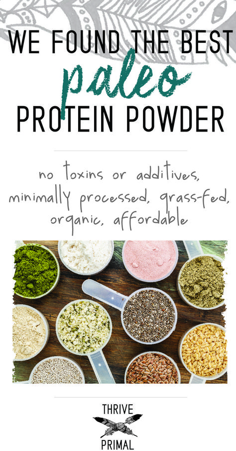 Commerical protein powders contain scary junk like heavy metals, hormones, pesticides and additives. Try the best paleo protein powder instead! Quitting Sugar, Atkins Diet Plan, Paleo Protein Powder, Vegetarian Protein Sources, Paleo Protein, Protein Diet, Protein Power, Protein Powders, Super Foods