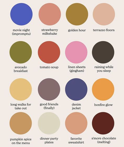 Mid Century Paint Colors, Funky Color Palette, 3 Color Combos, Color Mood Board, Graphic Design Activities, Color Of The Month, Color Mood, Bedroom Colour Palette, Happy September