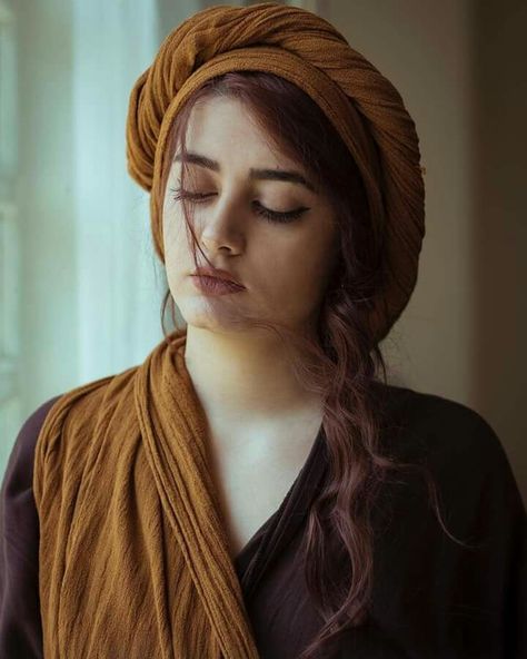 Iranian Beauty, Head Scarf, Hair, Beauty