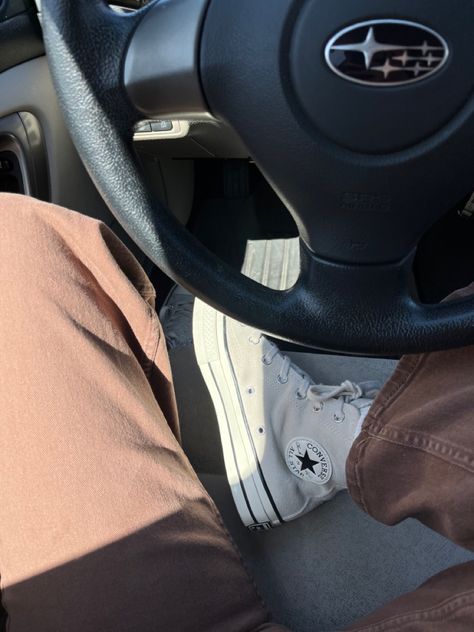 Car Owner Aesthetic, Subaru Car Aesthetic, Subaru Aesthetic, Aesthetic Converse, Subaru Cars, Subaru Crosstrek, Cool Lighting, Car Interior, Van Life