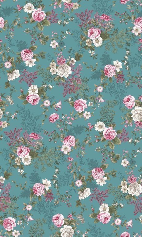 Stary Papier, Vintage Floral Backgrounds, Blue Floral Wallpaper, Floral Wallpapers, Floral Wallpaper Iphone, Vintage Flowers Wallpaper, Flowery Wallpaper, Decoupage Vintage, Flower Background Wallpaper