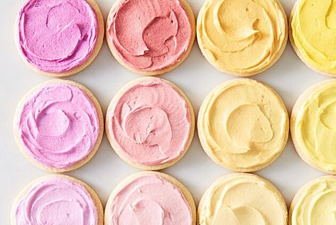 ombre cookies Martha Stewart Cookies, Pastel Desserts, Natural Food Dye, Natural Food Coloring, Food Dye, Chef Recipes, Easter Recipes, Base Foods, Natural Food