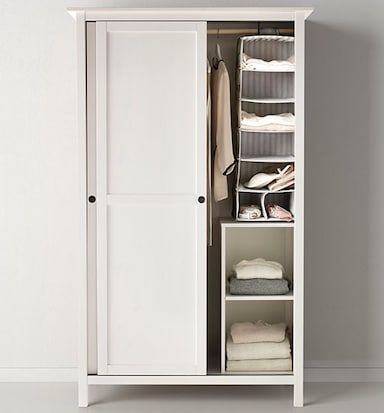 Ikea Sliding Door, Ikea Closet Doors, Simple Plus Size Wedding Dresses, Standing Wardrobe, Wardrobe With Sliding Doors, Sliding Wardrobe Designs, Single Door Wardrobe, 3 Door Sliding Wardrobe, Plus Size Wedding Dresses With Sleeves