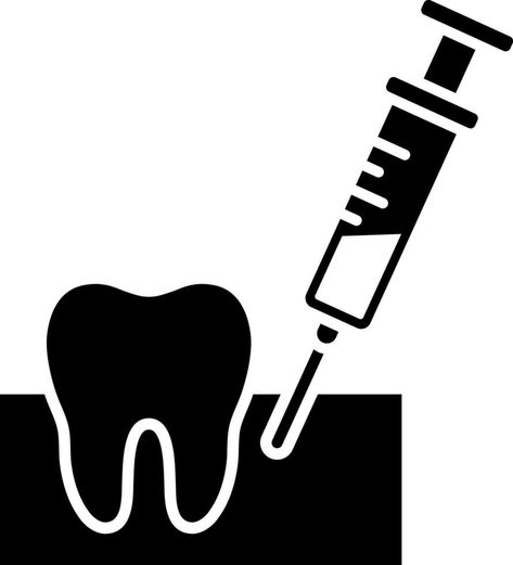 Gum injection icon for dental anesthesia. Dental Anesthesia, Dental Icon, Gum, Clip Art, Quick Saves