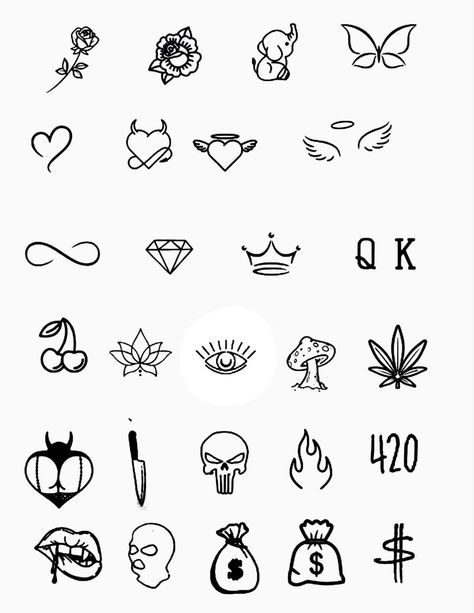 Very Easy Tattoo Design, Easy Drawings Tattoo Simple, Simple 2x2 Tattoo, Simplistic Tattoos Aesthetic, Finger Tattoo Designs Ideas, Mini Tattoos Easy To Draw, Cute Small Simple Tattoo Ideas, Small East Tattoo Ideas, Outline Tattoo Ideas Men