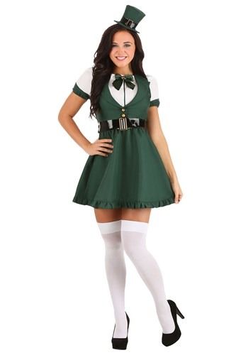 Sexy St. Patrick Leprechaun Costume, St Patrick's Day Costumes, St Patrick's Day Outfit, Simply Dress, Mini Top Hat, Saint Patrick's Day, Wear Green, Saint Patrick, Polyester Dress