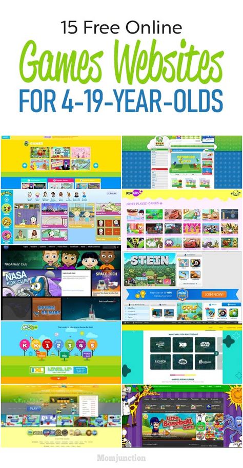 15 Free Online Games Websites For 4-19-Year-Olds : Are online games good for children? It depends on the time they are spending on them and the kind of games they are playing. #kids #kidsgames #parenting #kidsfun #kidsstuff Free Educational Websites, Games Website, Learning Websites For Kids, Educational Websites For Kids, Online Games For Kids, Homeschool Education, Game Websites, Homeschool Learning, Learning Apps