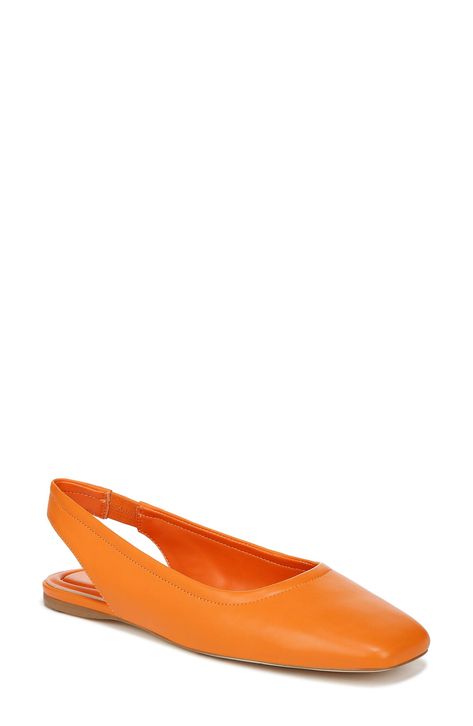 SARTO by Franco Sarto Flexa Antona Slingback Ballet Flat available at #Nordstrom Fancy Shoes, Flip Flop Slippers, Womens Ballet Flats, Designer Crossbody Bags, Sandals Brands, Sweaters And Leggings, Franco Sarto, Ballet Flat