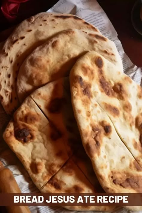 Non Leavened Bread, Recipe For Unleavened Bread, Easy Unleavened Bread Recipe, Flatbread Recipe Easy, Best Unleavened Bread Recipe, Biblical Nutritionist Recipes, Bethlehem Bread Recipe, Unleavend Bread Recipe, Ancient Bread Recipe