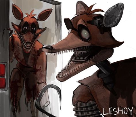 Animatronic Fnaf, Fnaf Wallpapers, Fnaf Comics, Fnaf Memes, Fnaf Funny, Fnaf Characters, Fnaf Drawings, Scary Art, Creepy Art