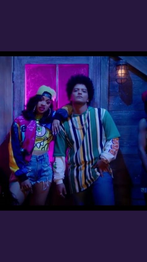 Finesse remix with Bruno Mars and Cardi B -January 4, 2018 Finesse Outfit, Bruno Mars And Cardi B, R And B Music, 90's Prom, 90s Outfit Party Hip Hop, 90s Outfits Party, 90s Party Ideas, 90s Theme Party Outfit, Elephant Costume