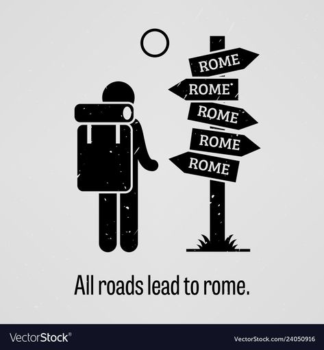 All Roads Lead To Rome, Learn Portuguese, Inspirational Posters, Business Names, Proverbs, Png Images, Rome, Texts, Print On Demand