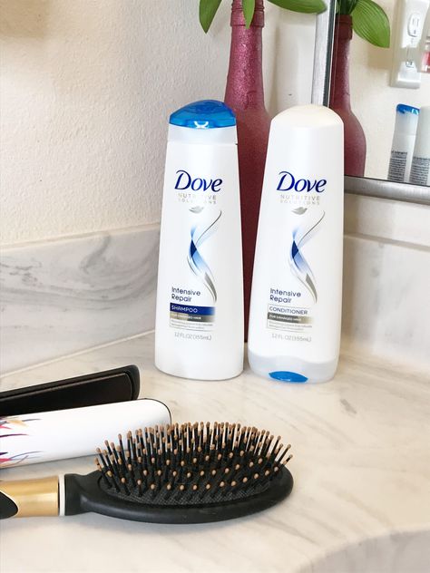 Healthy Summer Hair with Dove Intensive Repair Shampoo + Conditioner. Repairs hair & stops 90% damage before it happens. #WashRepairRepeat #CLVR [ad] Shampoo Photography, Dove Shampoo, Dove Beauty, Best Drugstore Makeup, Diy Beauty Recipes, Women's Hairstyles, Drugstore Makeup, Beauty Recipe, Healthy Summer