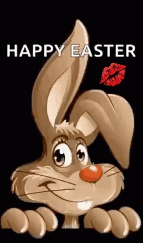 Happy Easter GIF - Happy Easter Bunny - Discover & Share GIFs Happy Day Gif, Happy Easter Gif, Snoopy Easter, Gif Animated, Happy Easter Bunny, Easter Humor, Cartoon Gifs, Happy Words, Phone Wallpaper Images